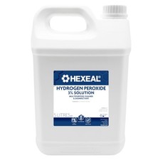 Hexeal Hydrogen Peroxide 3% 5L – Multi Use Cleaner, Disinfectant, Stain Remover