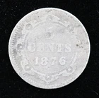 1876 Newfoundland 5 Cents — photo from another recent sale