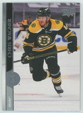 2020-21 Upper Deck #512 Chris Wagner Boston Bruins