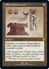 Altar of Dementia (Schematic) - Foil NM MTG The Brothers' War: Retro Frame Ar...