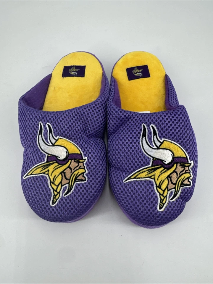 Zapatillas FOCO NFL Minnesota Vikings Logo en Malla Talla Grande Juvenil Foto 2 de 4