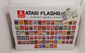 Atari Flashback 4 Anniversary Special Edition Game Console 76 Games & Poster