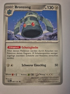 POKEMON - Prismatische Entwicklungen - Einzelkarten Common, Uncommon & Rare - DE