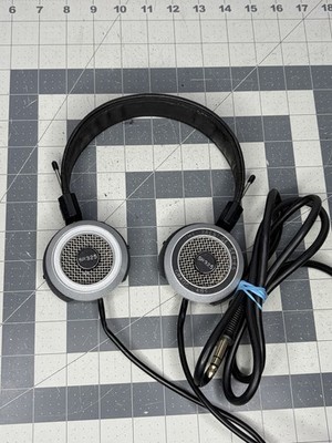 Vintage Grado SR325 Prestige Series Headphones Gray Cups w/ Long Cord TESTED (E3