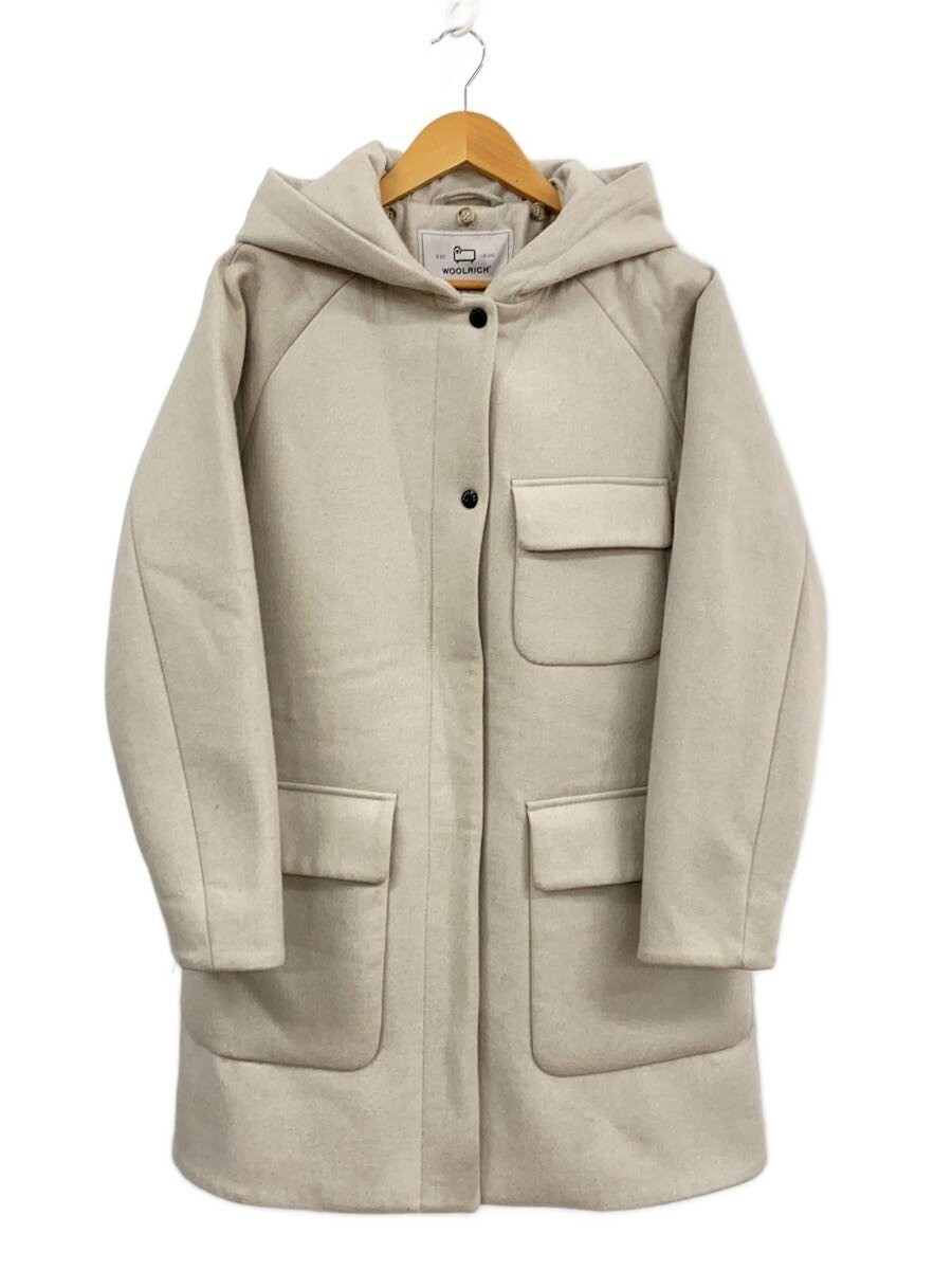 Woolrich 22Aw/Coat/Xs/Wool/Ivo/Plain/Wwou0680/Inner Down Missing Item 4306