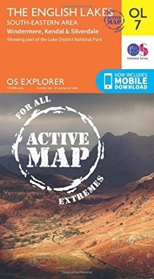 The English Lakes - South-Eastern A..., Ordnance Survey