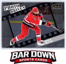 2023-24 O-Pee-Chee Platinum #PD-2 Brent Burns Photo Driven