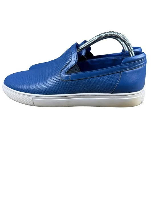 Zapatillas sin cordones Badgley Mischka para hombre talla 9 azules preppy mínimas Foto 4 de 4