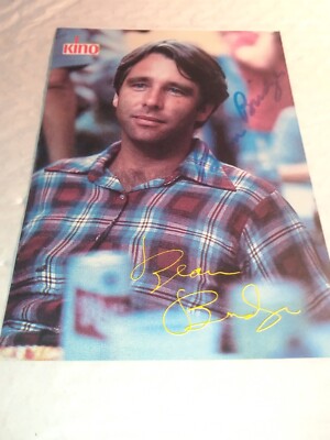Beau Bridges autograph original, 14x10cm, Stargate 