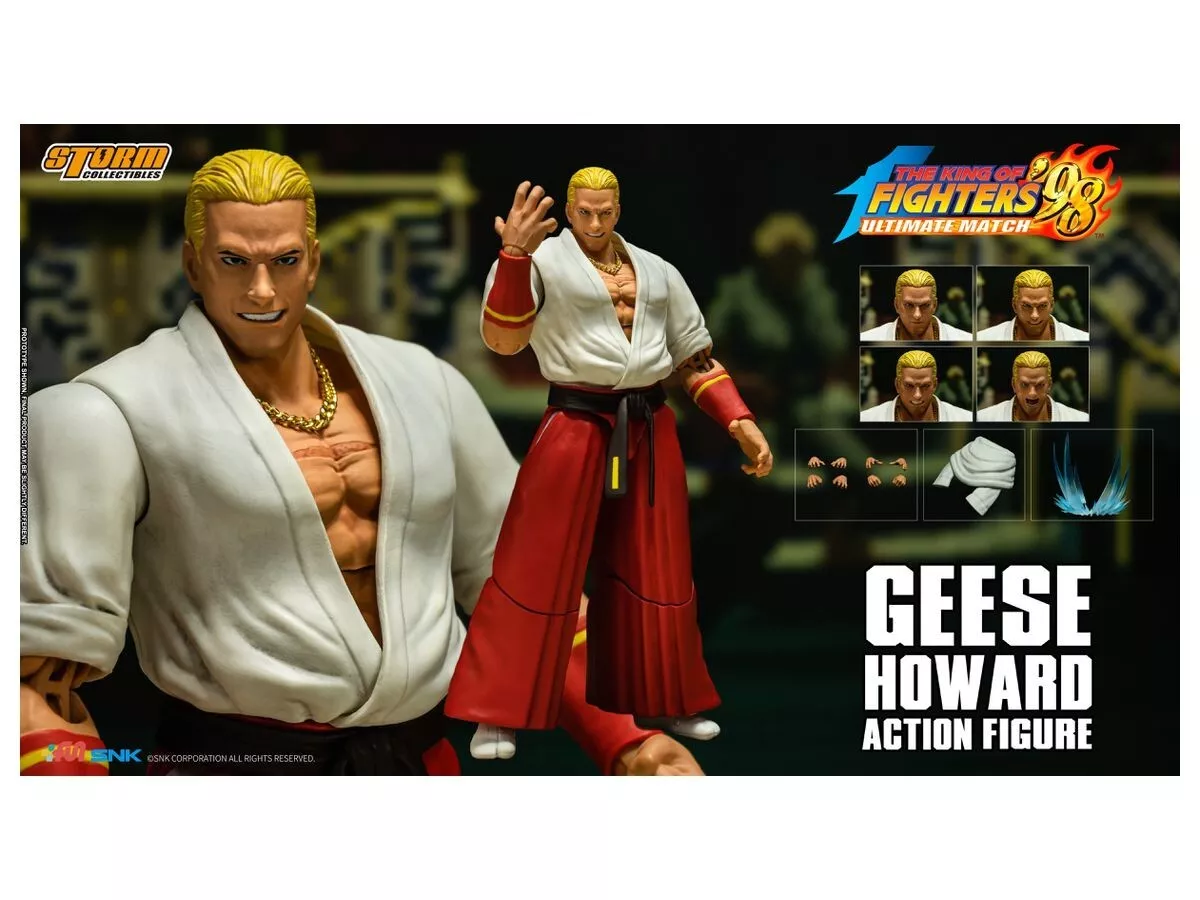 The King of Fighters '98 Ultimate Match Action Figure Geese Howard