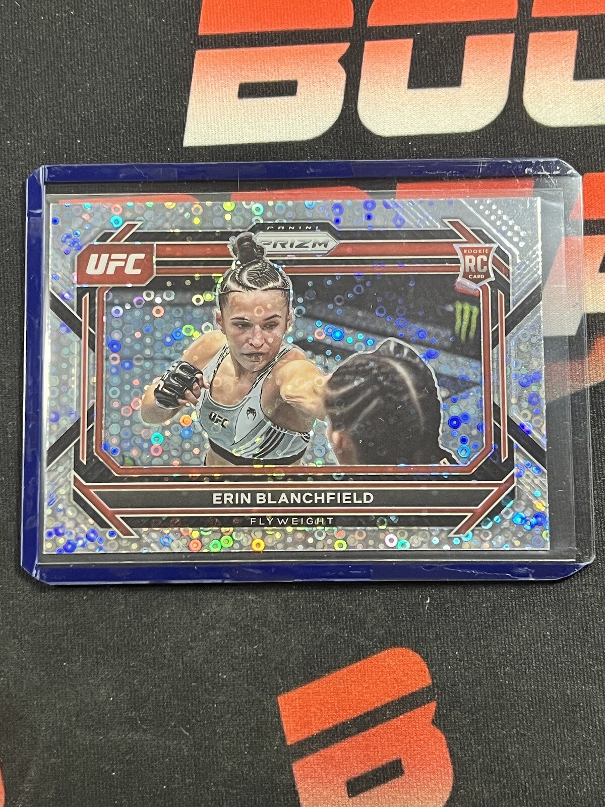 2023 UFC Prizm Erin Blanchfield Silver Disco Rookie No. 12