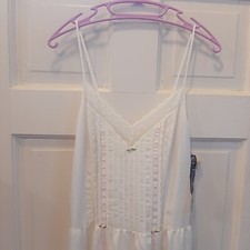 Vtg GILEAD long White Nightgown/Slip NWT Small Made In USA 204166 Retro