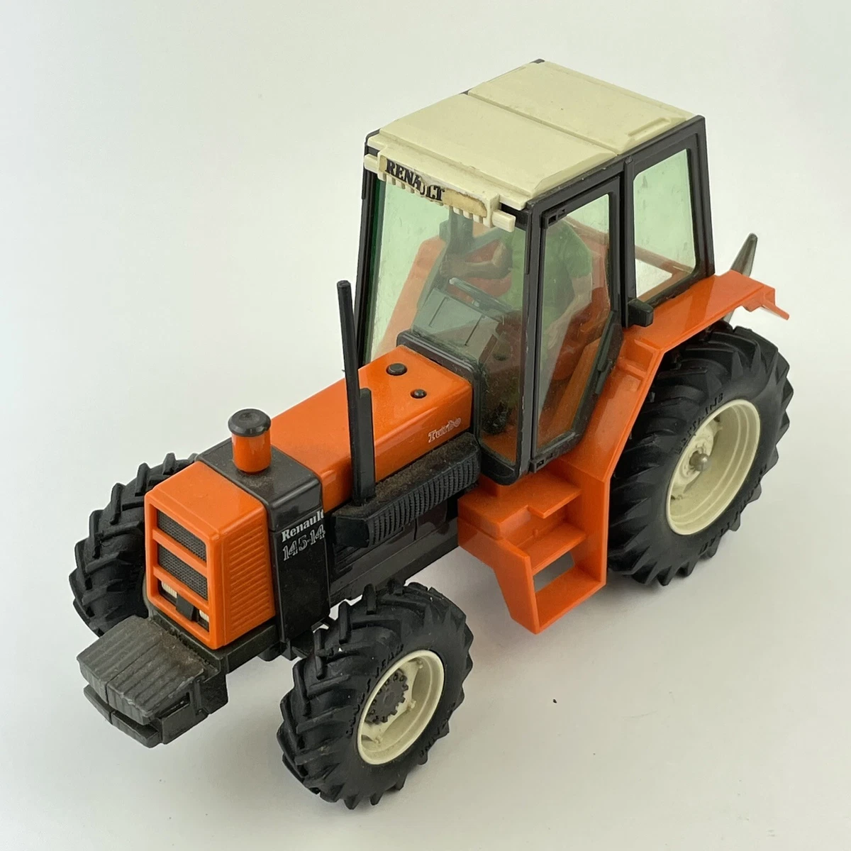 Vintage Britains Tractor Turbo Renault 145 14 Orange