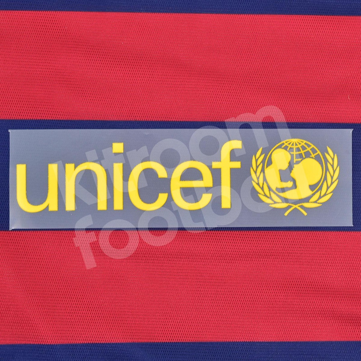 2015-20 Barcelona Unicef Yellow Sponsor Patch Back Repro v2 | eBay UK
