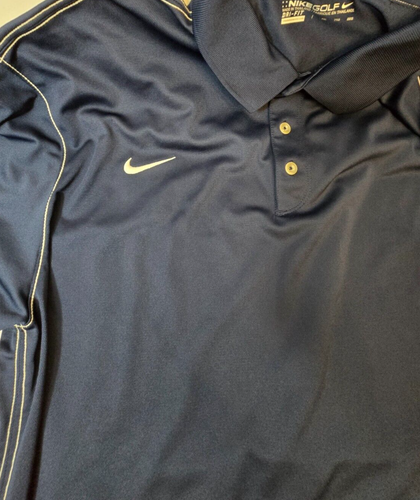 Camisa Polo Nike Para Hombre 2XL Golf Dri Fit Ropa Activa Azul Brújula Bordada - Imagen 6 de 13