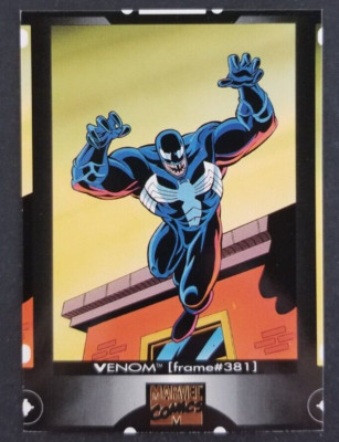 Spiderman Venom 1994 Marvel Cookie Crisp Card (NM)