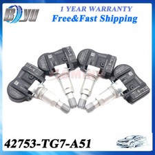 4PCS TIRE PRESSURE SENSOR 42753-TG7-A51 for Honda Pilot 2016-2019 New