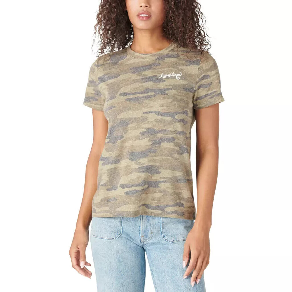 Lucky Brand Ladies' Graphic Tee Shirt Crewneck T-shirt