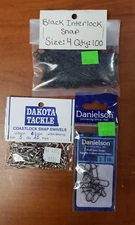 Interlock and Dual-Lock Snaps and Crane Coastlock Snap Swivels