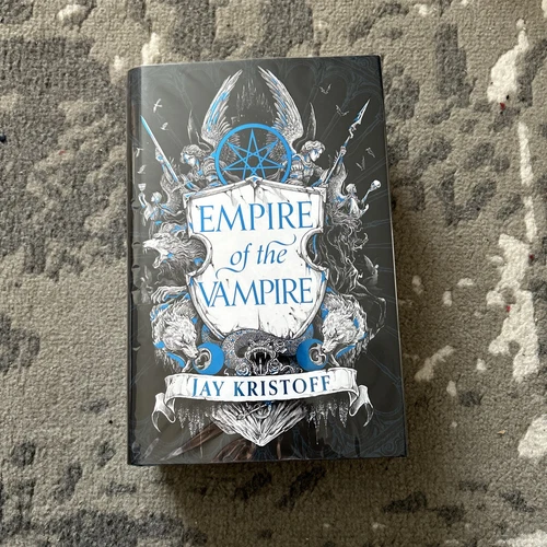 SIGNED Empire of the Vampire by Jay Kristoff Forbidden Planet UK + Print 1st/1st