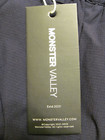 Monster Valley Womens Convertible shorts/capri/pants blue/grey - Medium - NWT — photo 8