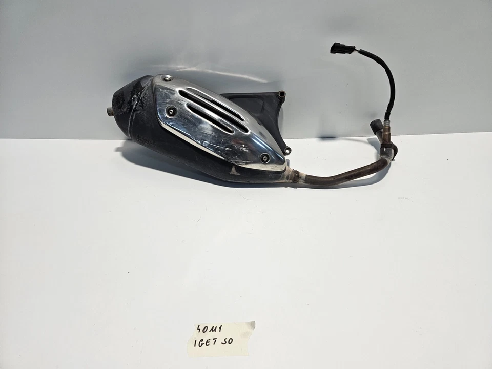 MARMITTA SCARICO SONDA LAMBDA PIAGGIO LIBERTY I-GET 50 2016 2017 *CON SALDATURA - Immagine 2 di 4