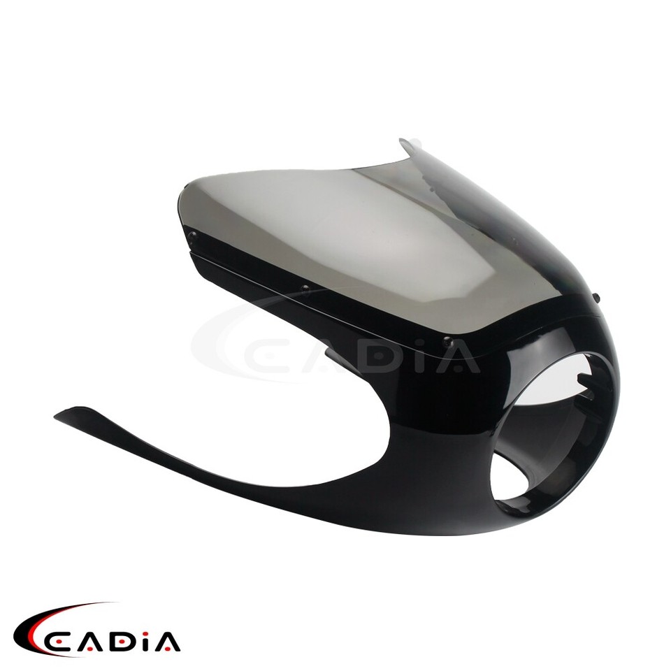 Headlight Half Fairing For Harley Cafe Racer Thruxton BMW Suzuki Ducati ...
