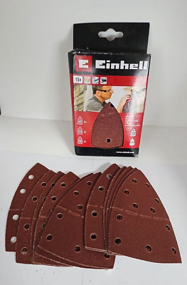 Einhell Schleifdreiecke 93 x 105 x 60mmcK 60, 120, 180 Schleifpapier TH-OS 1016