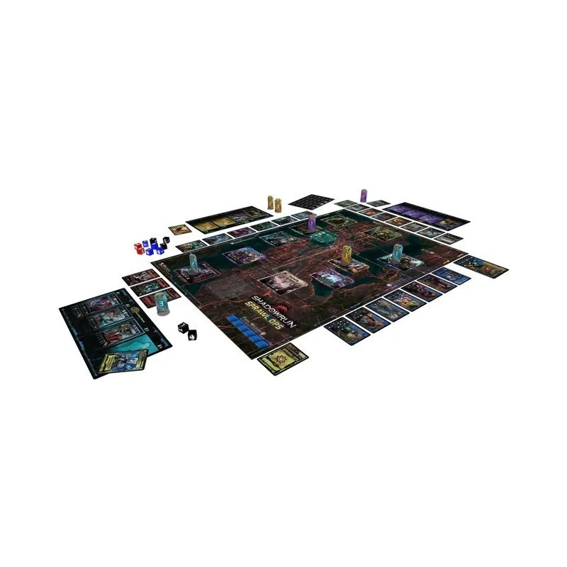 Shadowrun RPG: Sprawl Ops Board Game