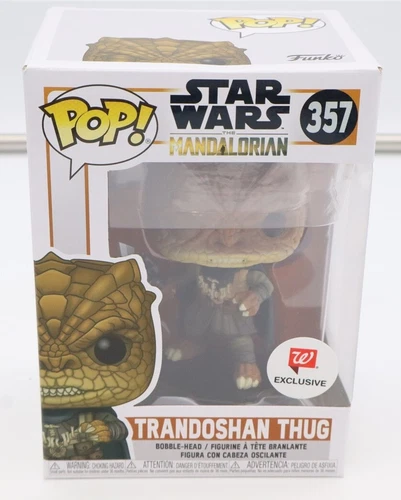Funko Pop! Star Wars The Mandalorian Trandoshan Thug #357 Walgreens Exclusive