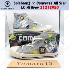 Splatoon3  Converse All Star LC Hi Grey 31312950 Men's Size