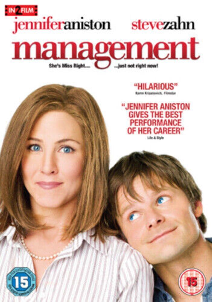 Management DVD (2010) Jennifer Aniston FREE SHIPPING