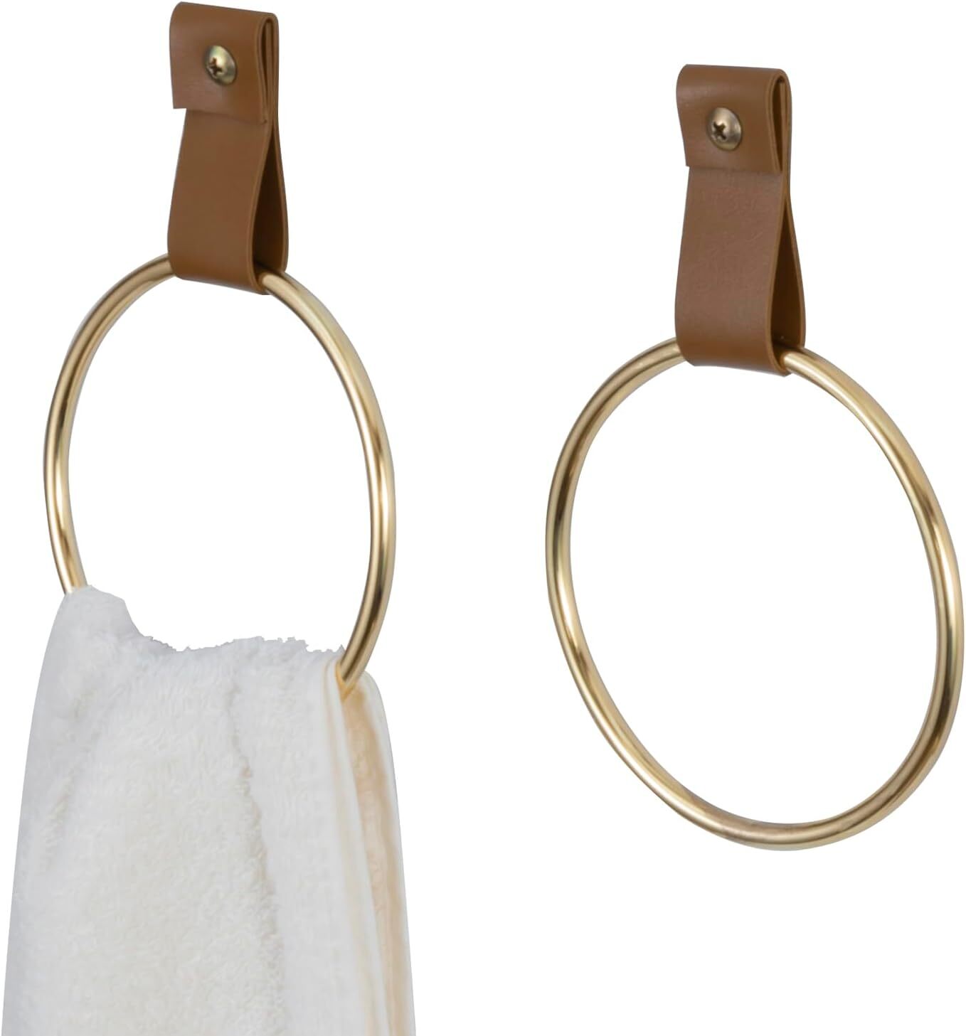 Ring Holder With Caramel Brown...