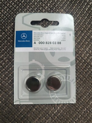 Mercedes-Benz CR2025 Schlüsselbatteriesatz 2er Pack (A0008280388  
