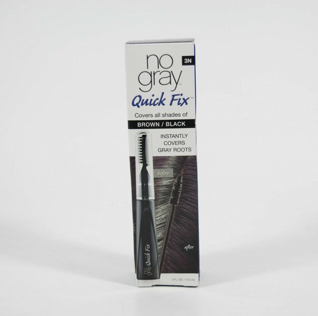 No Gray Quick Fix Wand Instantly Hair Covers Gray Roots 3N for BROWN