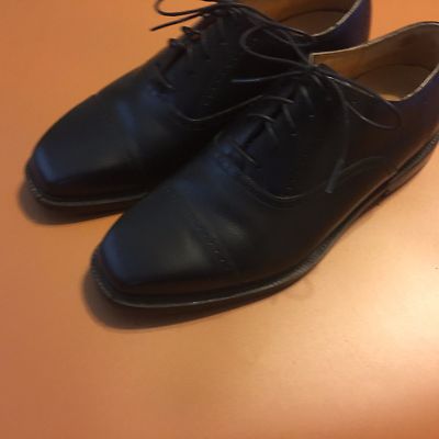 Rockport Black Leather Cap Toe Kinetic Air Oxfords APM11411  display picture 3