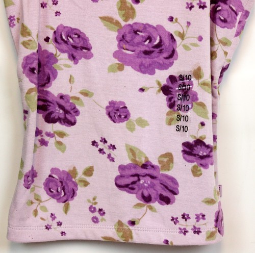 Y2K Limited Too Purple Tank top Flowers Cami Roses Girls Sz Small 10 NEW - Picture 3 of 5