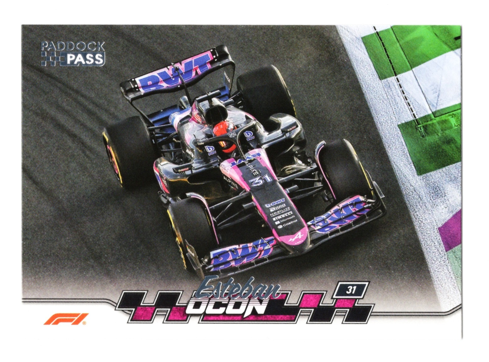2024 Topps F1 Formula 1 Paddock Pass - #39 Esteban Ocon - NM