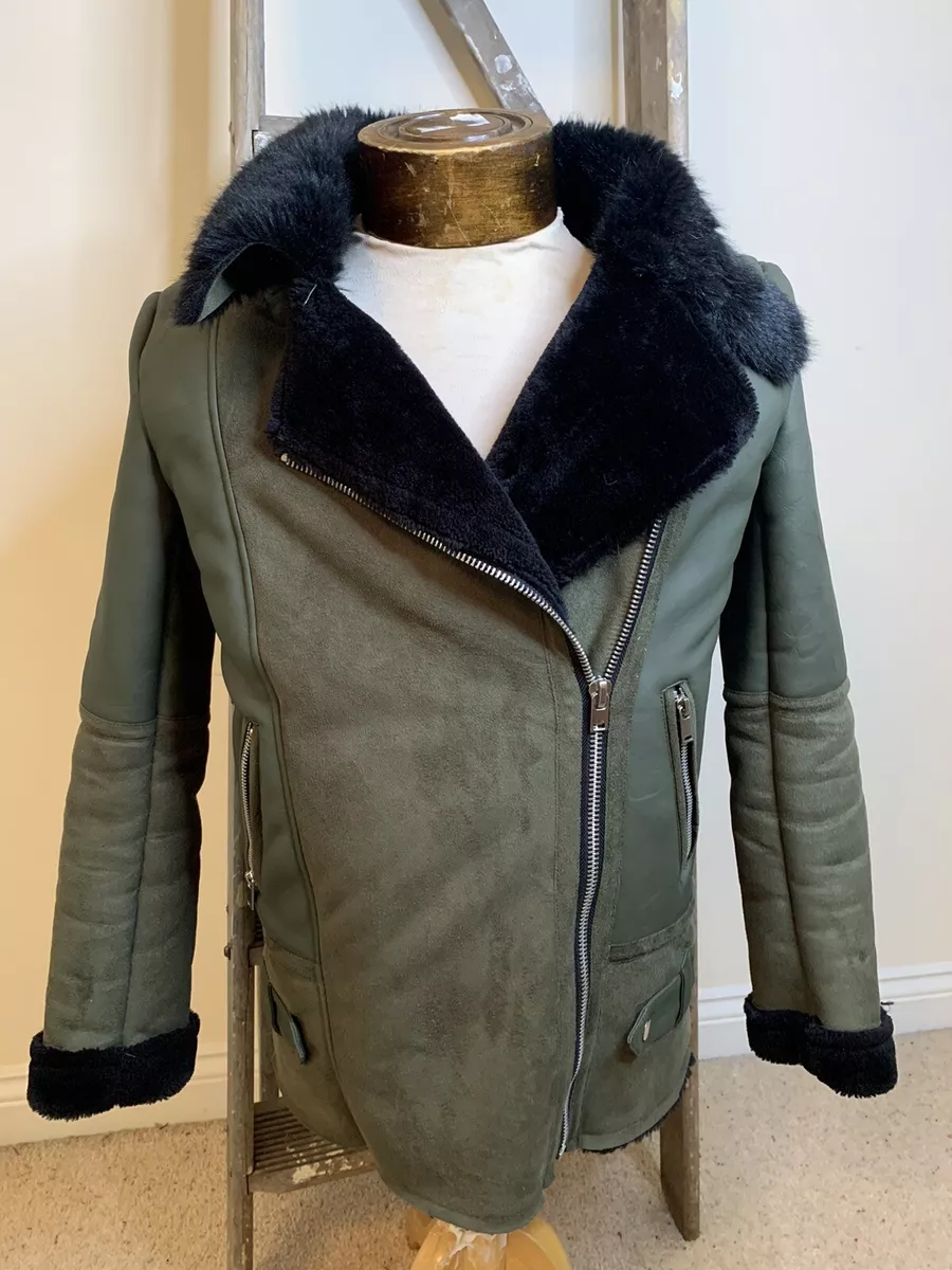Aviator jacket m&s top