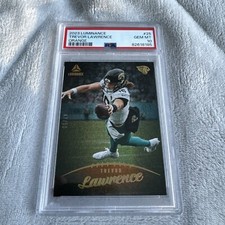 2023 Panini Luminance Trevor Lawrence Orange SP 47/50 JAGUARS PSA GEM MT 10 POP1