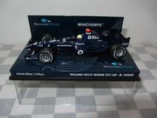 1/43 MINICHAMPS 400 050109 M. WEBBER F1 WILLIAMS FW27C TEST CAR EDIZIONE LIMITATA