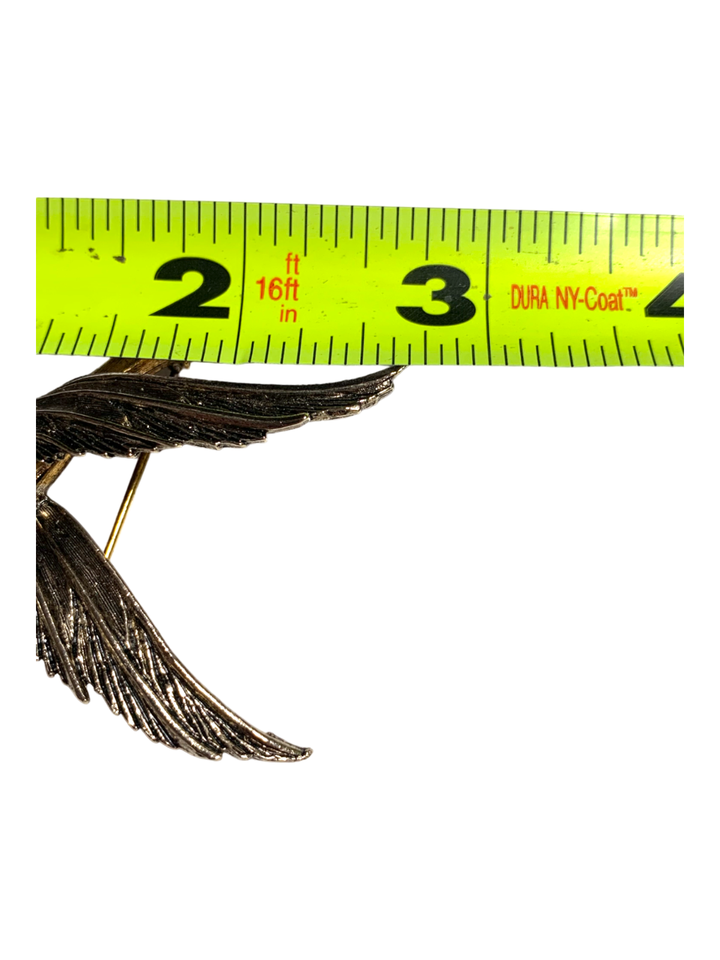 Vintage ART Arthur Pepper Signed Textured Rising Phoenix Fire Bird