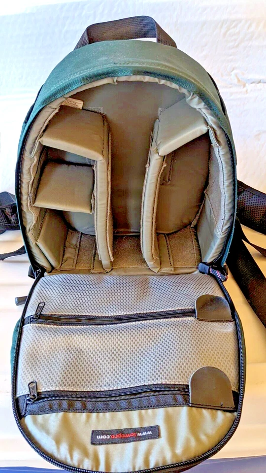 Lowepro  Micro Trekker 100 Camera Backpack Bag Chest Strap Exc Condition - Image 2 of 4