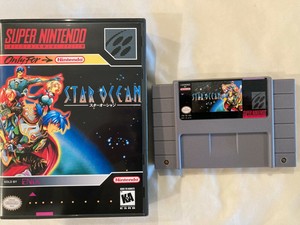 Star Ocean Ntsc Us English Super Nintendo Snes Ebay