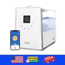 LEVOIT LV600S Smart Warm and Cool Mist Humidifiers for Home Bedroom 6L, White 
