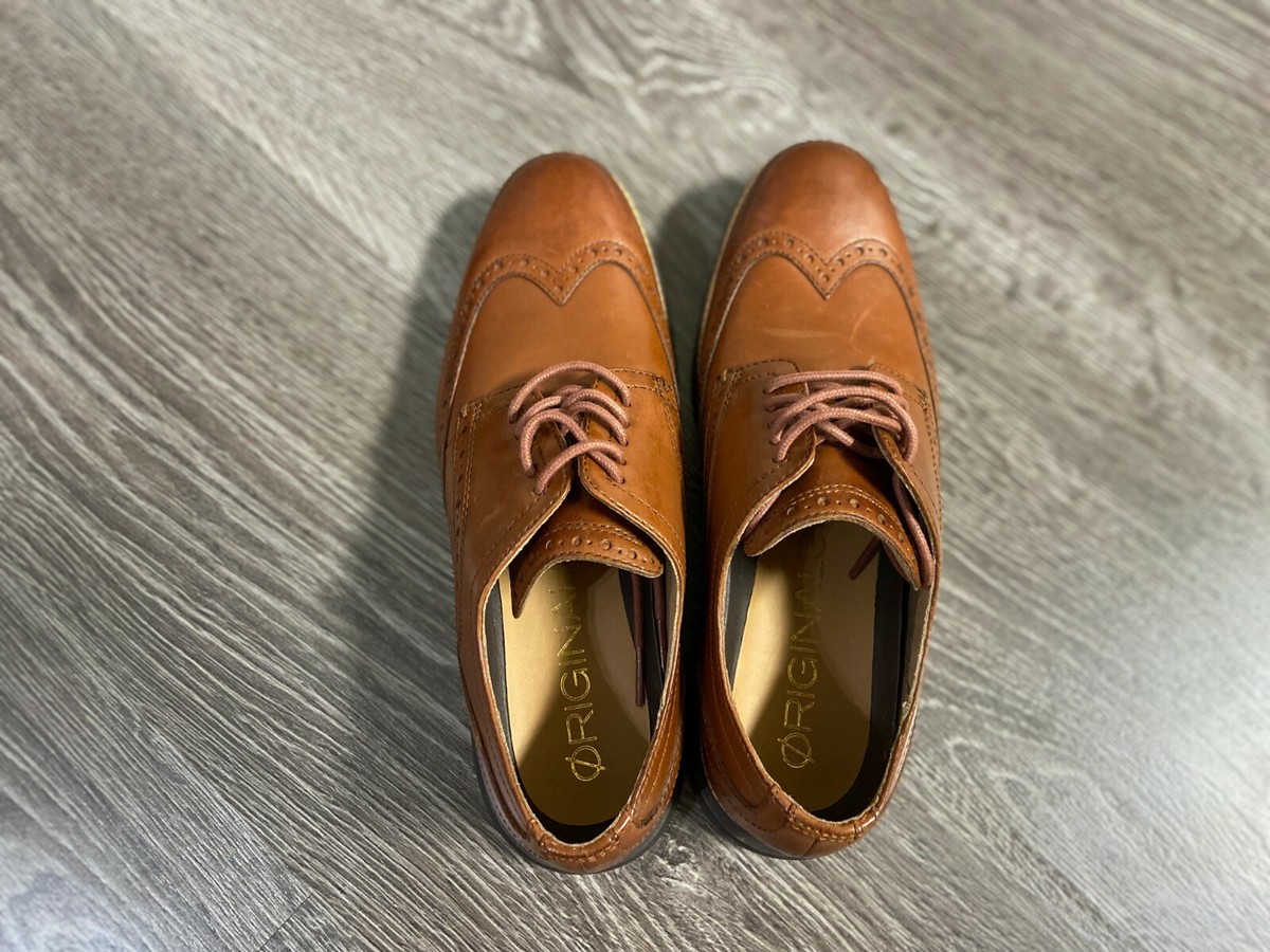 Cole Haan Original Grand Shortwing Oxford Leather Shoes  display picture 1