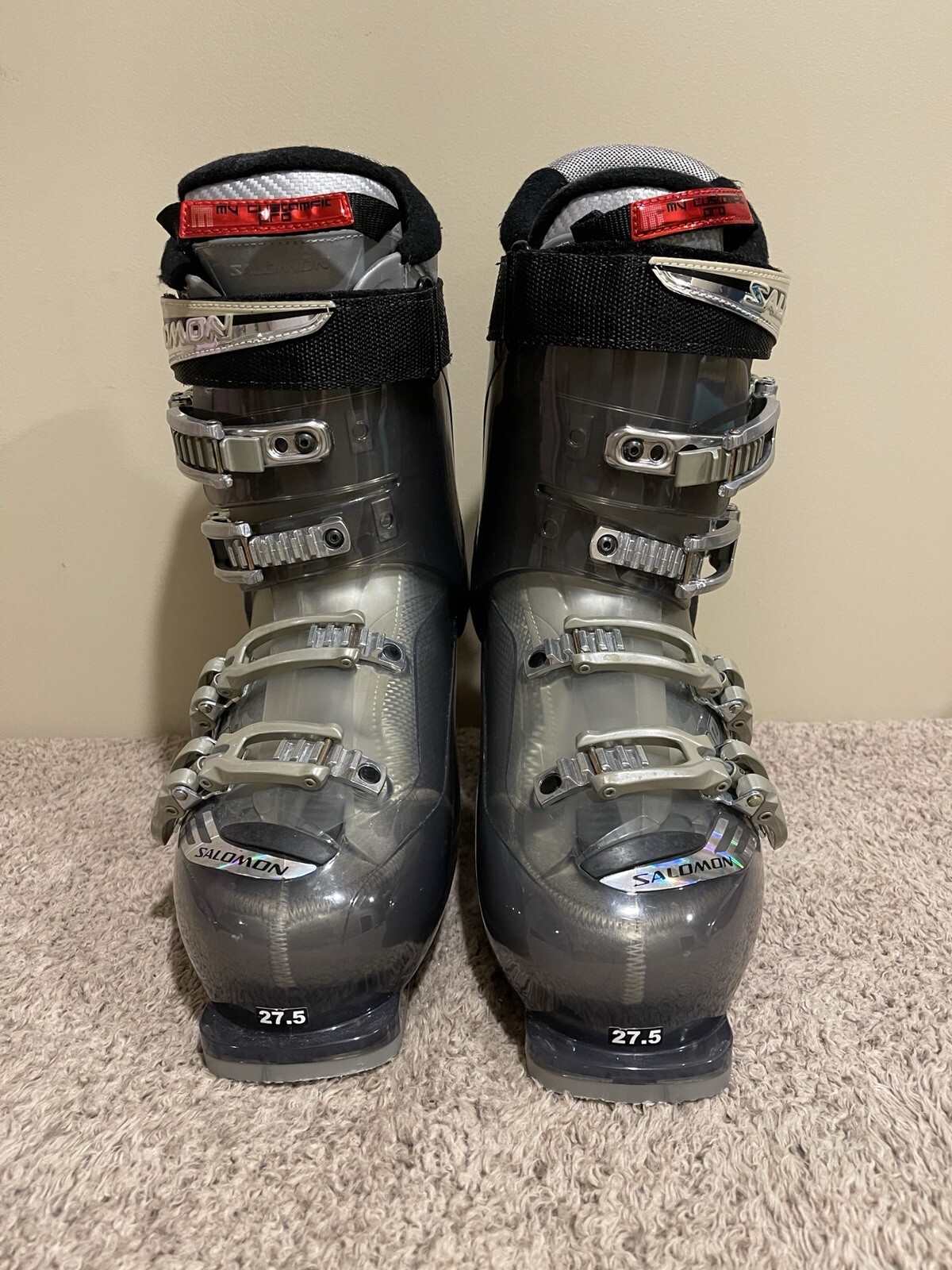 Scarponi da sci uomo Salomon Mission nero e argento 27 5 (9 5 10)