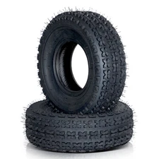 Set of 2 19x7-8 Sport ATV Knobby Tires 4 Ply 19x7x8 Tubeless Tread Depth: 8mm