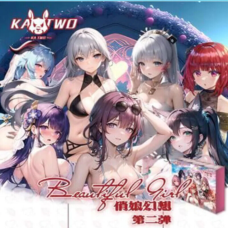 Anime Card Box Girls Party 2 Lucky Card Premium Spicy Waifu