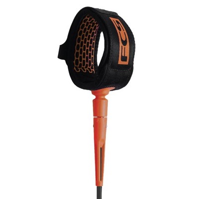 FCS 7' All Round Essential Surfboard Leash - Lightweight Durable 7mm Cord